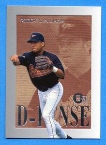 1996 Emotion-XL D-Fense #1 Roberto Alomar Orioles