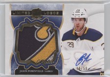 2017-18 Upper Deck The Cup Limited Logos Auto /50 Jason Pominville #LL-JP Auto