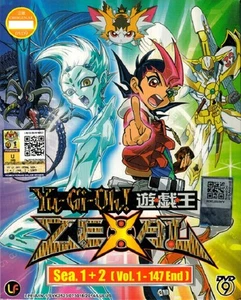 Yu Gi Oh ! Zexal Complate Sea. 1 + 2 (TV 1 - 147 End) DVD - English Subtitle - Picture 1 of 2