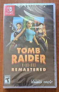 Tomb Raider I-III Remastered – Nintendo Switch (NEW) - Picture 1 of 8