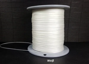 Spannschnur Schnur für Plissee Rollo Jalousien 1,0 mm weiß 25 Meter - Bild 1 von 1