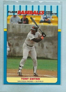 TONY GWYNN - 1988 Fleer League Leaders - #16/44 - Combined Shipping