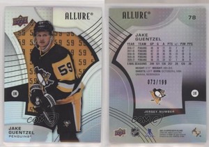 2021-22 Upper Deck Allure Number /199 Jake Guentzel #78