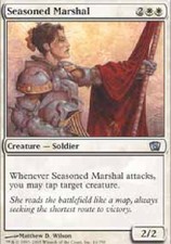 SEASONED MARSHAL X4 4 4X 8th Edition MTG Magic the Gathering Cards DJMagic