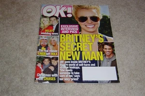 BRITNEY SPEARS NEW MAN * HELIO CASTRONEVES TOM CRUISE December 2007 OK MAGAZINE - Picture 1 of 1