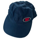 Vintage 90s Swix Sports Snap Back Baseball Cap Hat Navy Blue Red Embroidered