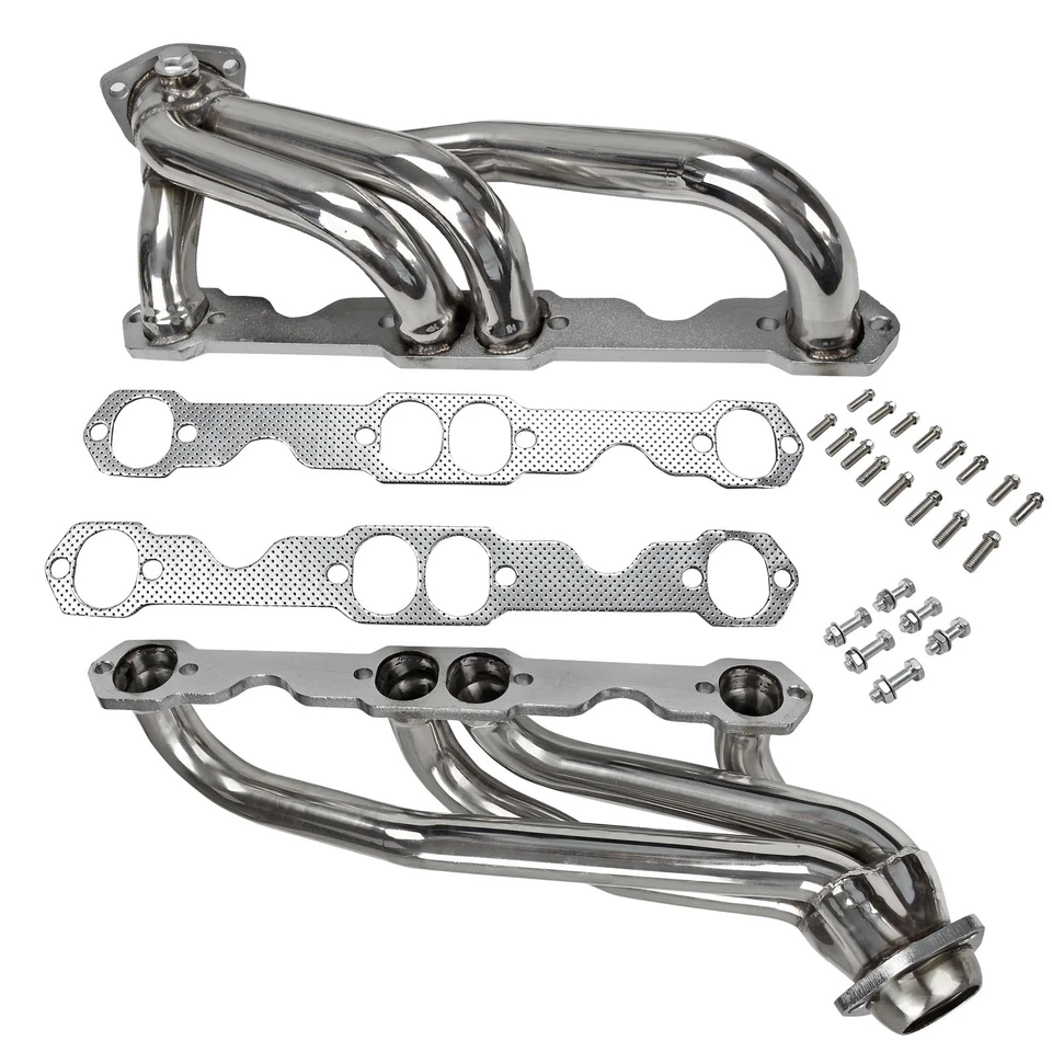 SS Exhaust Header For 1988-1997 Chevy/GMC C1500/2500 Pickup 305 5.0L/350 5.7L - Image 1 of 4