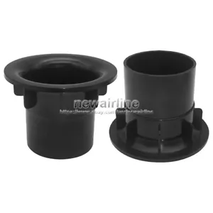 2 piezas tubo de tubo de altavoz subwoofer ventilación de graves tubo reflejo invertido 53 mm orificio abierto - Imagen 1 de 7