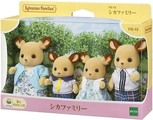 Sylvanian Families Deer Family Calico Critters FS-13 Epoch Doll Figurine Japan - Picture 1 of 2