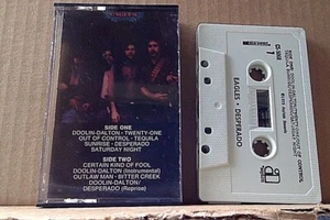 EX RARE 1st press Cassette Tape The Eagles DESPERADO Tequila Sunrise Outlaw man - Picture 1 of 5