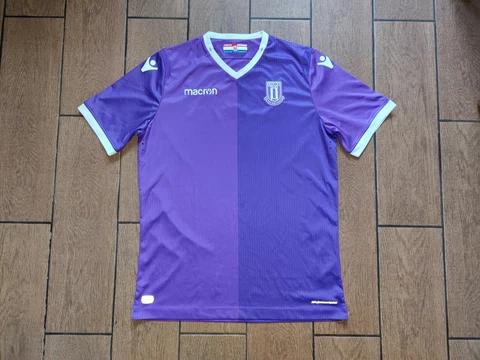 Football shirt soccer Stoke City Potters Away 2018/2019 jersey Macron Kids Youth Cover