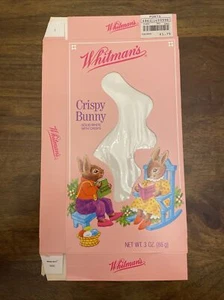 Vintage WHITMAN'S CHOCOLATE Crispy Bunny Easter Candy Box - Picture 1 of 3