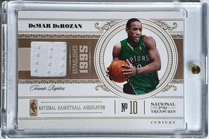 2011 National Treasures DeMar DeRozan #PATCH /99 Game Worn Jerset - Rare - Picture 1 of 3