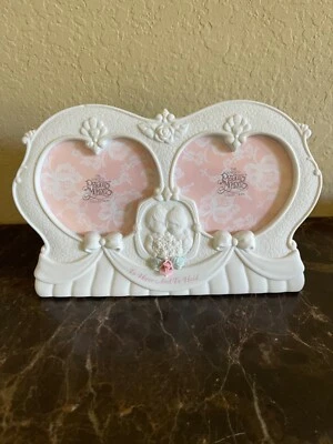 Marco de fotos de boda de doble corazón Precious Memories To Have & To Hold Foto 1 de 4