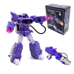 Shockwave Pocket Robot G1 PT03 Deformabl 10cm Action Figure Toy Kids Gift Boxed - Picture 1 of 14