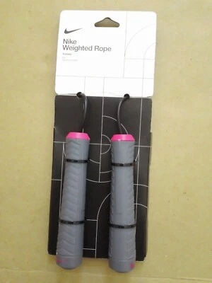 NUEVO en Paquete Nike Entrenamiento con Pesas Cuerda de Saltar Ajustable Foto 1 de 4