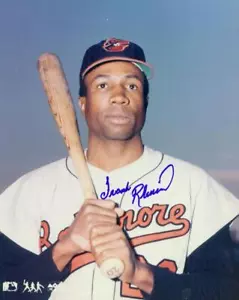 Original 8x10 Autograph PSA/DNA of Frank Robinson HOF of the Orioles, #03 - Picture 1 of 3