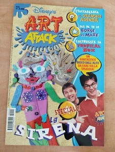 2002 07 DISNEY'S ART ATTACK LUGLIO 2002 N.5 LA SIRENA VEDI NOTE - Picture 1 of 5
