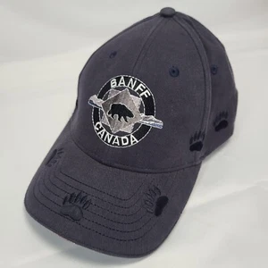 Banff Canada with logo Hat Charcoal - Picture 1 of 9