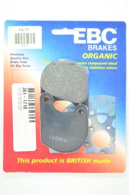 Standard Organic Front Brake Pads EBC FA71 - Image 1 of 3