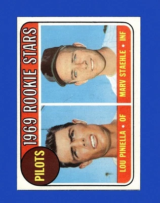 1969 Topps Set-Break #394 Lou Piniella como nuevo *GMCARDS* Foto 1 de 2