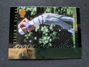 2001 Upper Deck Tiger's Tales Golf Card # TT5 Tiger Woods RC (NM) - Picture 1 of 3