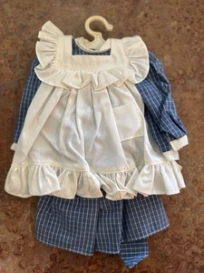 American Girl Pleasant Company Samantha's Play Dress e Pinafore ~ 1° Uscita - Foto 1 di 9