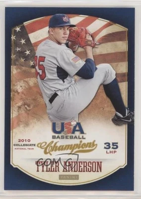 2013 Panini USA Baseball Champions Tyler Anderson #6 - Image 1 of 2