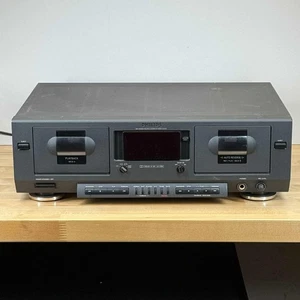 Philips Serie 900 Doppia Cassetta Tape Deck FC 910 Per ricambi o non funzionante - Foto 1 di 9