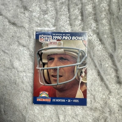 1990 Pro Set Football Card Joe Montana #408 San Francisco 49ers - Image 1 of 4