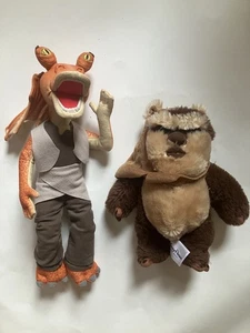 Disney Parks Wicket Ewok Glas Glas 16 Zoll Star Wars Plüschtier Stofftier - Bild 1 von 12
