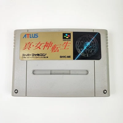 Shin Megami Tensei Super Famicom Cartridge ONLY Japan SFC ATLUS SHVC-ME - Image 1 of 4