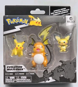 Brandneu Pokemon Evolution Multipack Pikachu, Raichu & Pichu Pokémon Figuren  - Bild 1 von 2