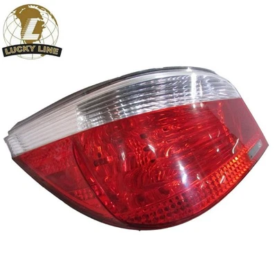 TAIL LIGHT 2004 BMW 545I Lh oem red And Clear Lens - Image 1 of 4