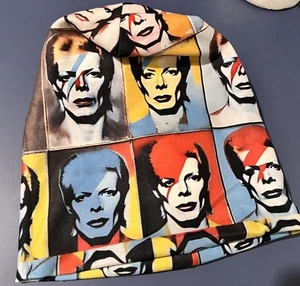 Aladdin Sane David Bowie Andy Warhal Art Beanie Stretch Mütze One Size NEU - Bild 1 von 5