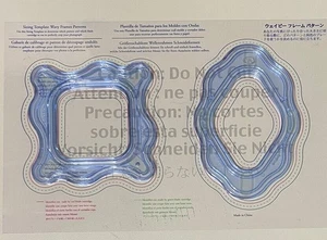 Creative Memories individuelles Schneidesystem Wellenrahmen Muster Diamant - Bild 1 von 4