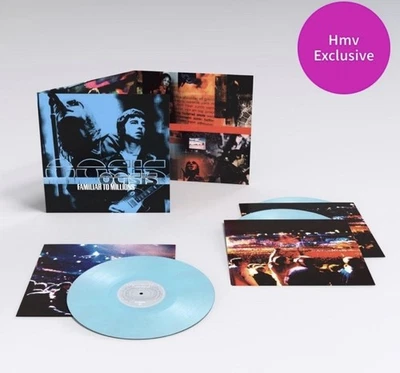 Oasis Familiar to Millions, Blue Coloured Vinyl Exclusive 3LP PRESALE - Image 1 of 2