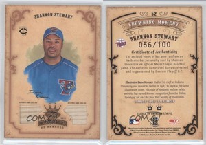 2004 Donruss Diamond Kings Bronze Materials /100 Shannon Stewart #52