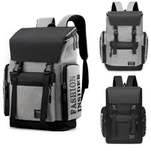 Zaino grande per laptop 19" impermeabile uomo donna scuola viaggio borsa antifurto - Foto 1 di 17