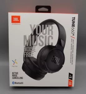 JBL Tune 660NC Kabellose Kopfhörer Neu Harman Noise Cancelling Open Box - Bild 1 von 10