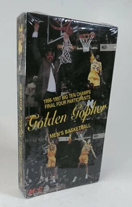 1996-97 Golden Gopher Basketball VHS Brand NEW Sealed Final Four Clem Haskins - Foto 1 di 8