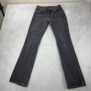 Nudie Jeans Herren Größe 29x33 Dunkelgrau Made in Italy Denim 100% Baumwolle - Bild 1 von 13