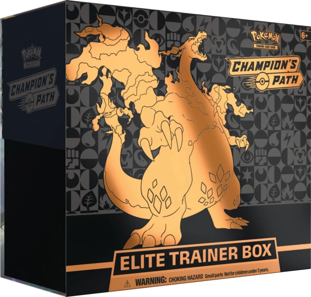 Pokémon TCG: Champion’s Path Elite Trainer Box (155+ Cards)