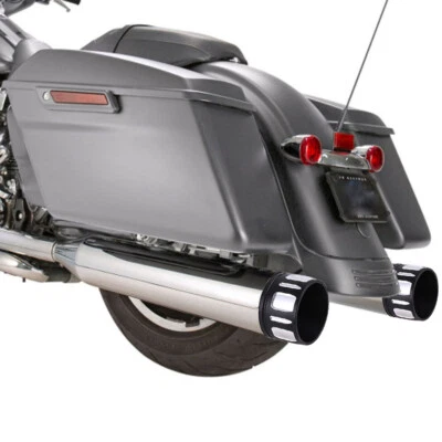 Silenciadores de tubos de escape de megáfono para Harley Touring Electra Glide 1995-2016 nuevos Foto 1 de 4