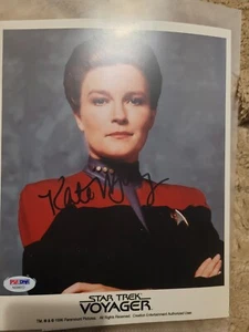 KATE MULGREW Star Trek 8x10 psa dna - Picture 1 of 2