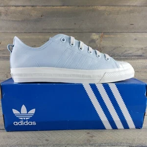 adidas Nizza RF Mens Sneakers Shoes Casual Sky Tint/Off White Sz 9. 5NIB 2 Laces - Picture 1 of 11