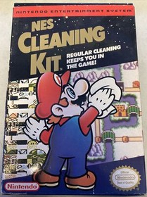 Nintendo NES - Cleaning Kit. Used.
