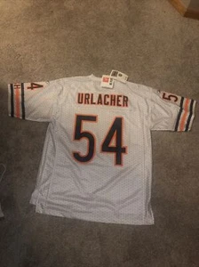 Nuova autentica maglia grafica meccanica Urlacher Chicago Bears bianca NFL Large - Foto 1 di 7