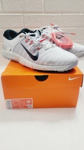 Nike Free Golf Shoes Pure Platinum Armory Navy Mens Size 11 FZ8795-001 - Picture 1 of 5