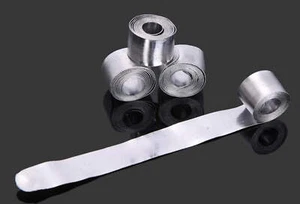 3 Stück Wickelblei Angelblei Angeln Weichblei 25gr verschiedene Stärken - Bild 1 von 9